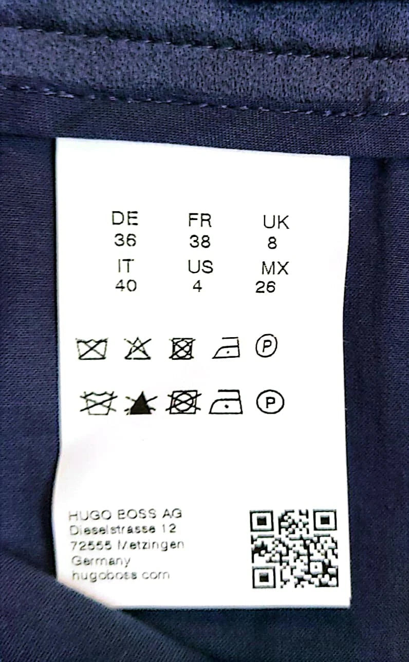 HUGO BOSS  Women Regular-Fit Cropped Wide Leg Pants- Size 26 - New with Tag