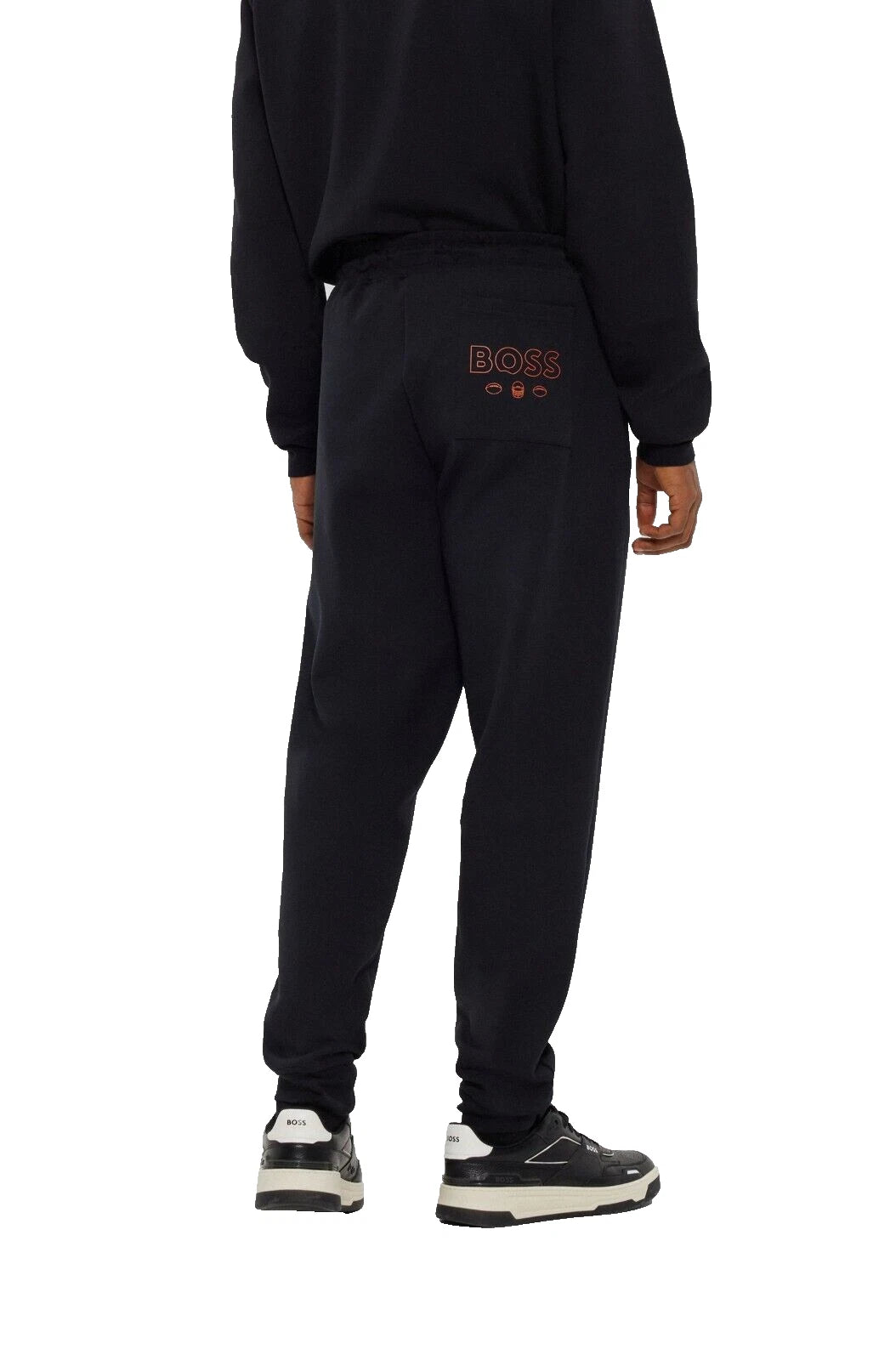 BOSS X NFL Chicago Bears Tracksuit Joggers Active Sweatpants in Black - Size M