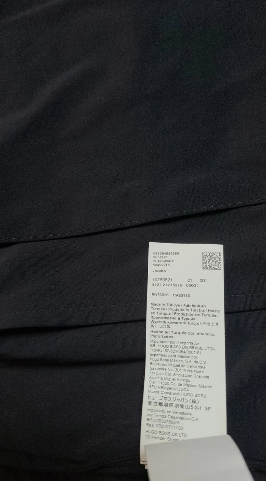 BOSS Performance Stretch Jacket Long Length Blazer Wrinkle Free - Size  4 / 26