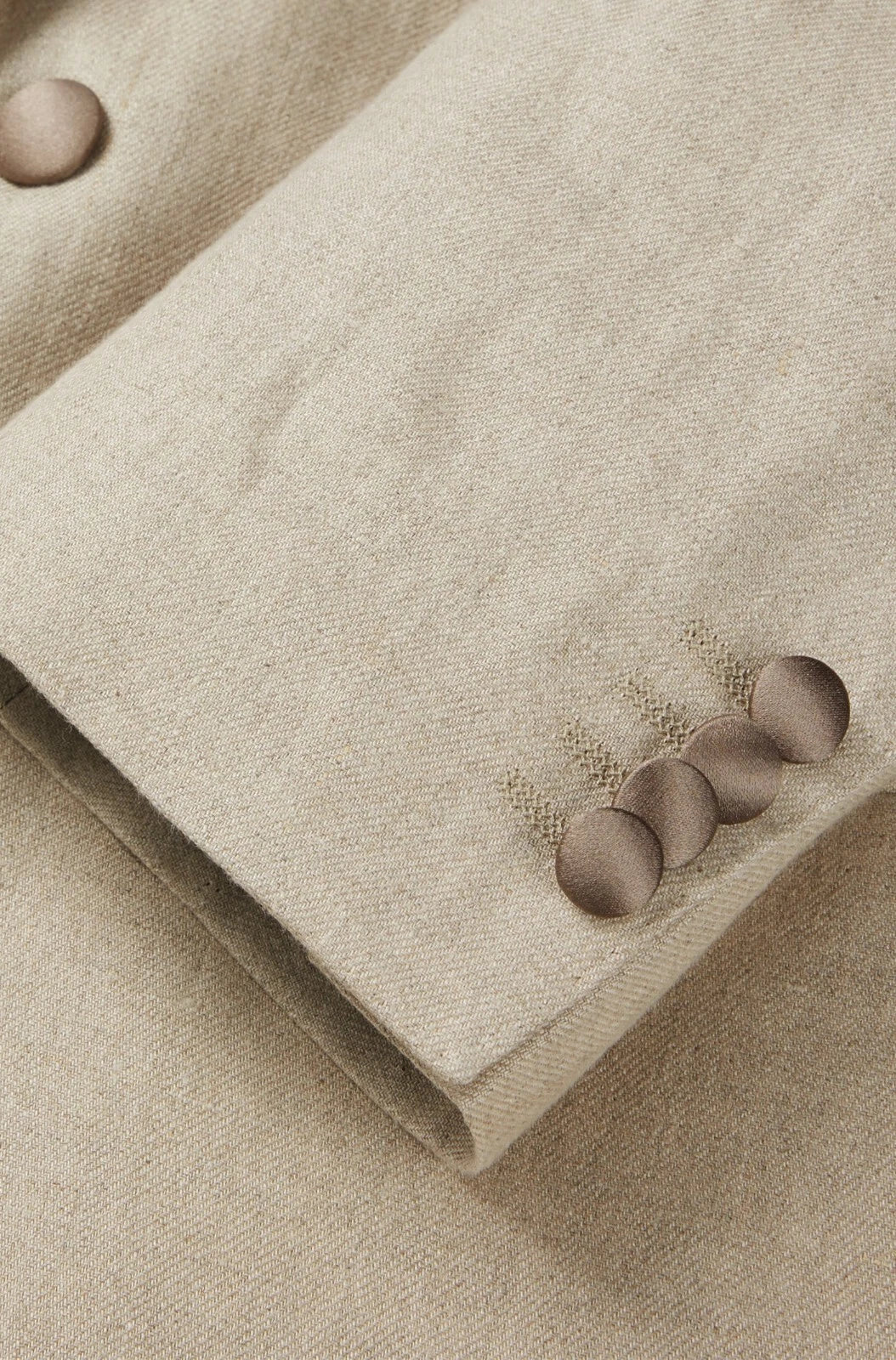 BOSS Tuxedo Jacket Micro Pattern Pure Linen Italian Fabric Slim Fit - Size 38R