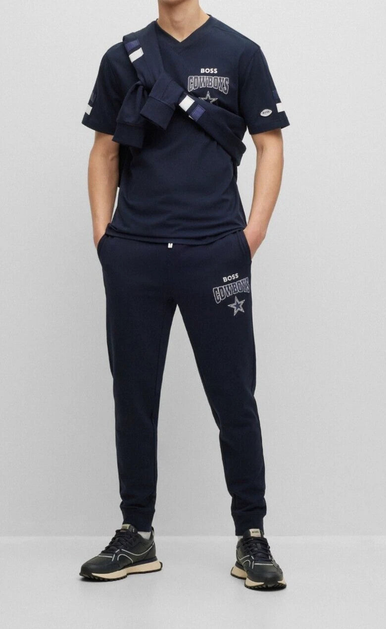 BOSS X NFL Sport Dallas Cowboys Tracksuit Joggers Active Sweatpants - Size 2XL