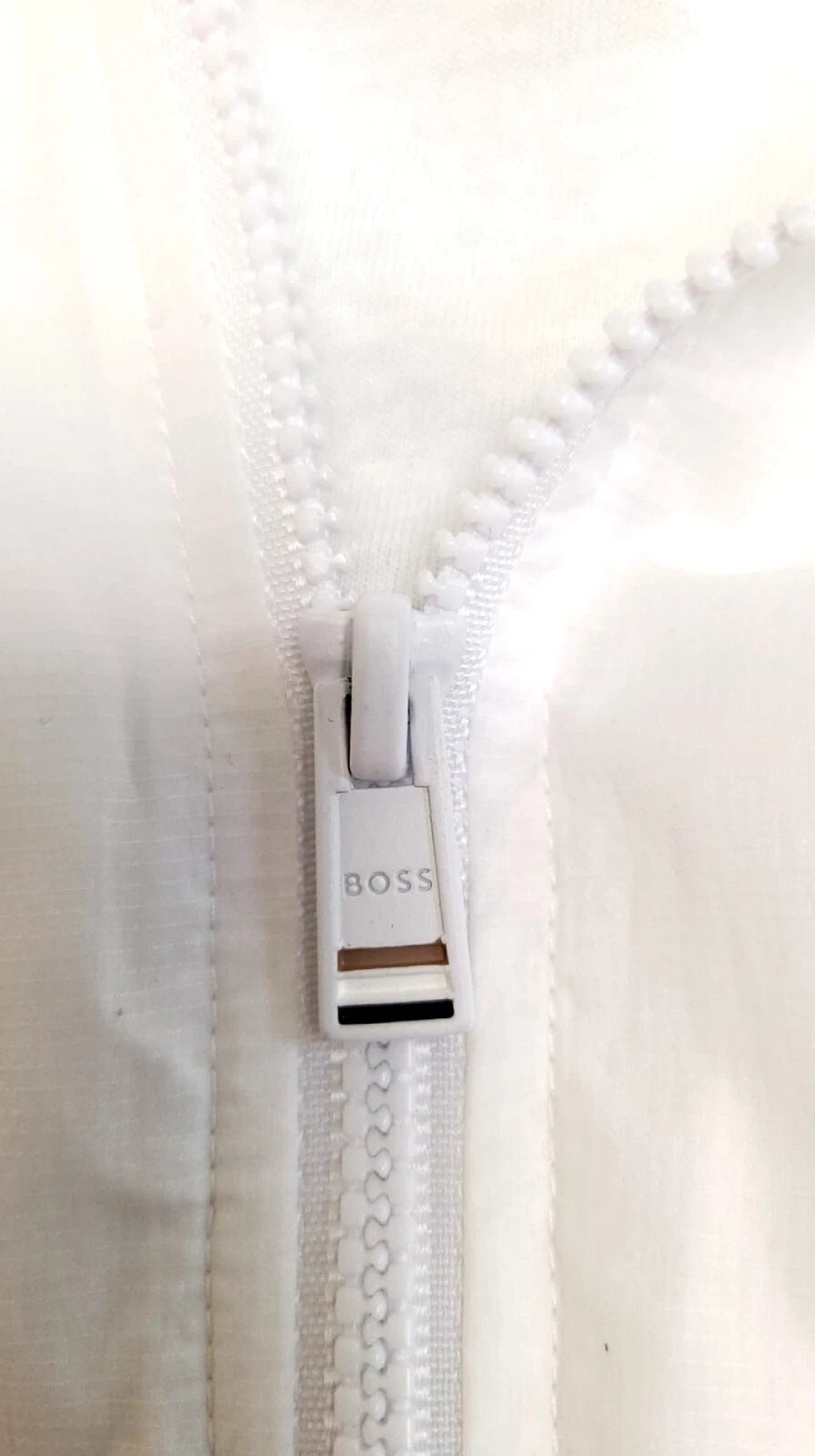 BOSS Bomber Style Zip-Up Jacket with Side Pockets in Color Blocked - Size M