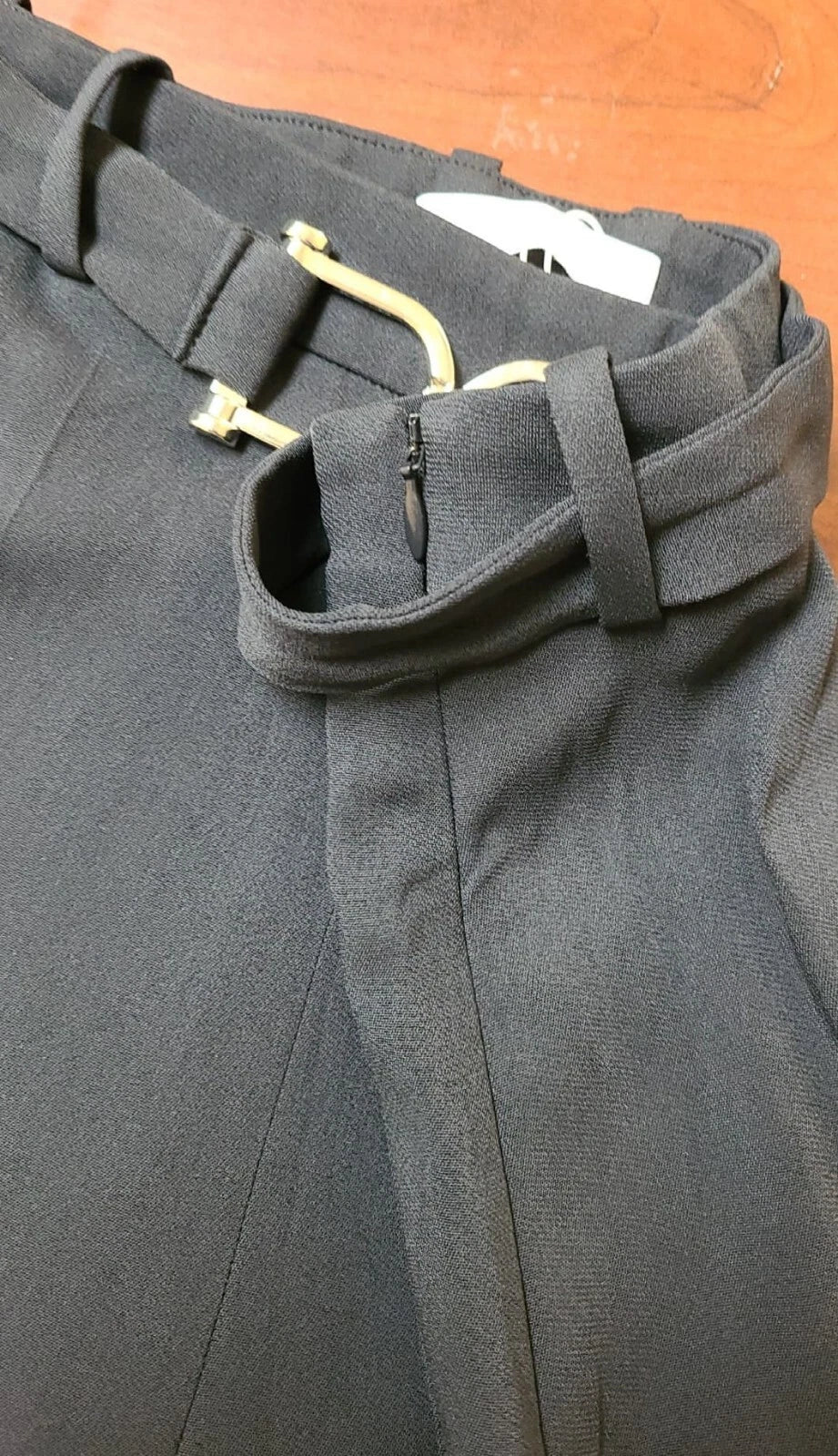 HUGO BOSS  Women Relaxed Dress Wide Leg Pants w Belt - Size 4 / 26 - New w Tag