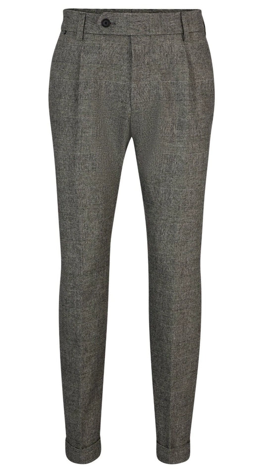 BOSS Relaxed Fit Pants in Performance Stretch Tech Flanell - Size 34R