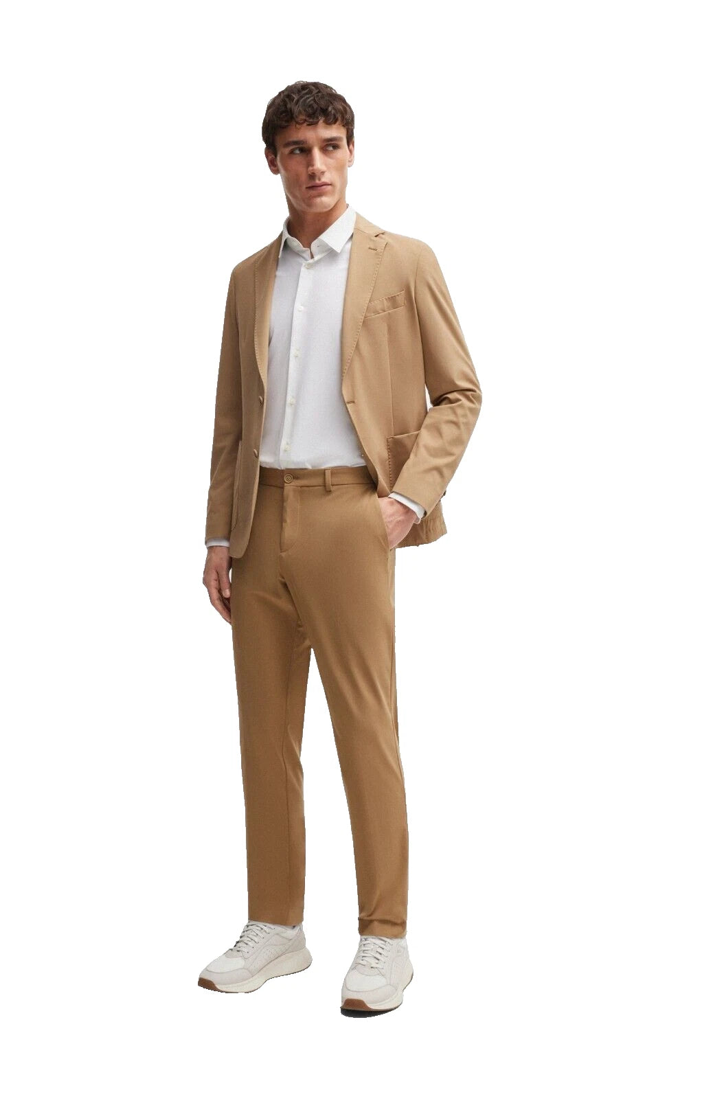 $595 - BOSS Hanry Performance Blazer Jacket in Stretch Tech Wool Slim Fit - 38R