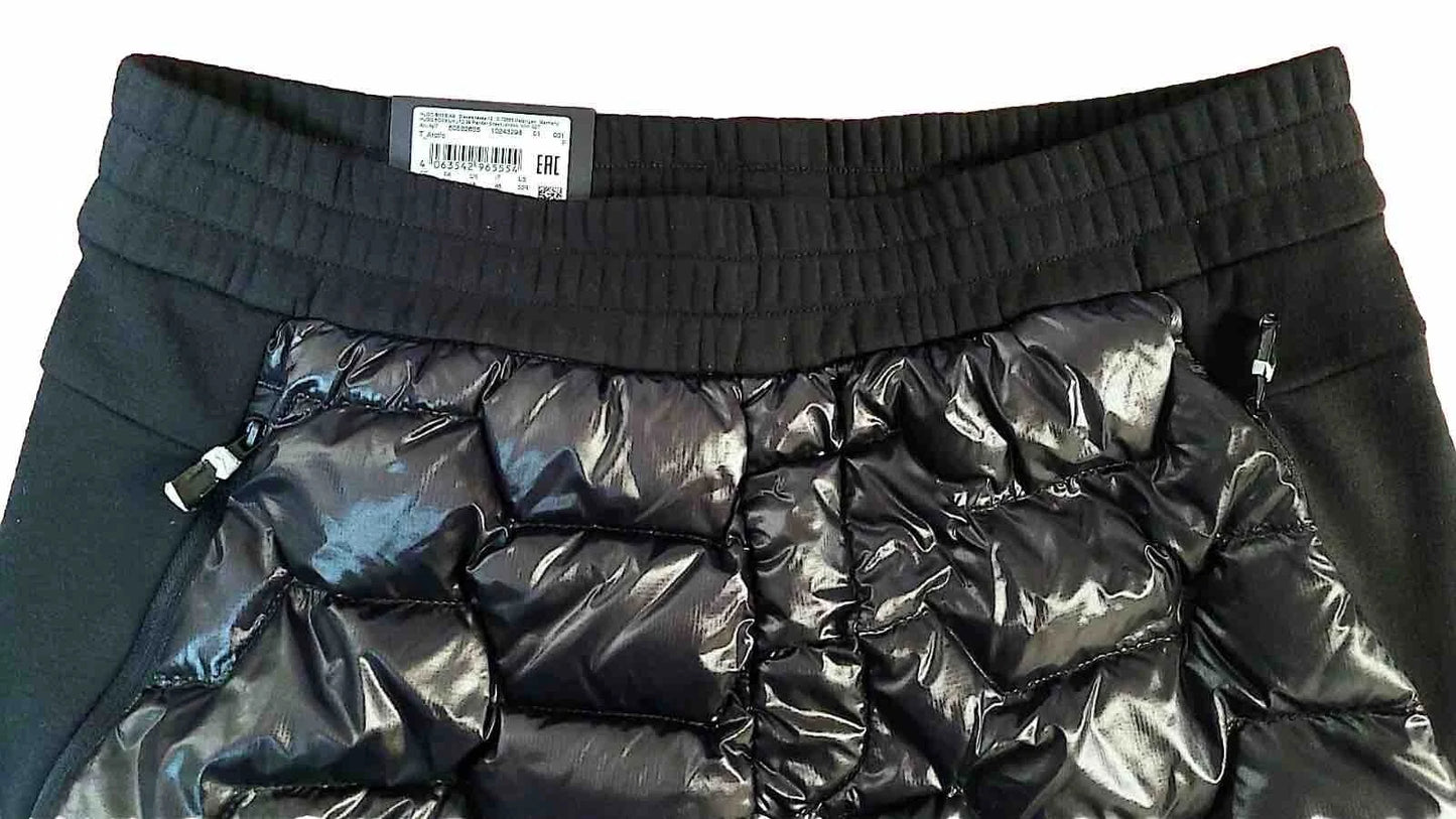 BOSS Arctic Techdown Stretch Jersey Pants Sweatpants Tapered Fit Black -Size 32R