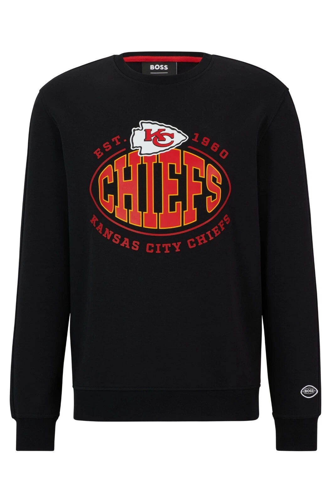 BOSS X NFL Sport Kansas City Chiefs Crewneck Sweatshirt Regular Fit - Size XL