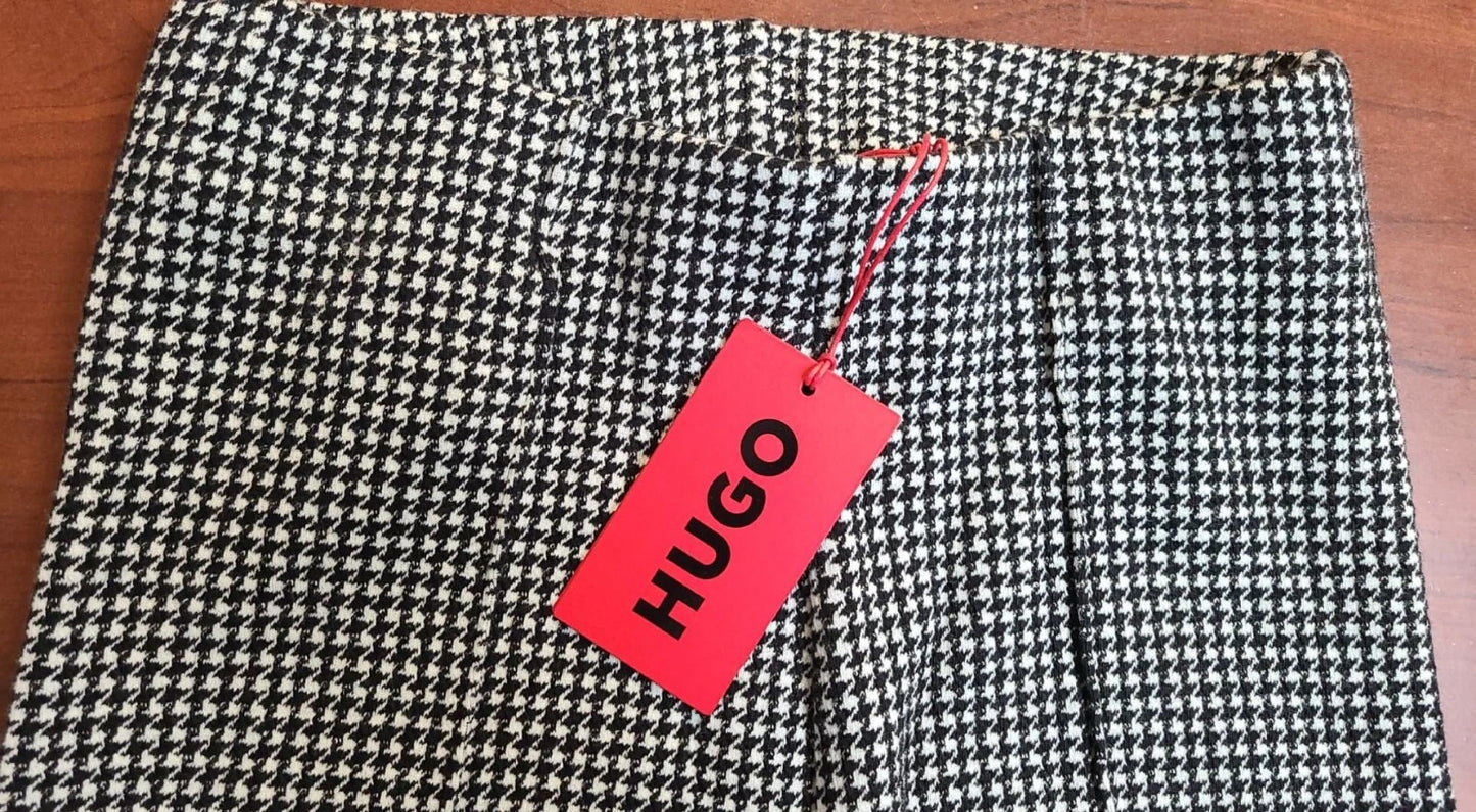 HUGO BOSS Narle Flared Legs Stretch Cotton Blend Jersey Pants - Size  S / CH