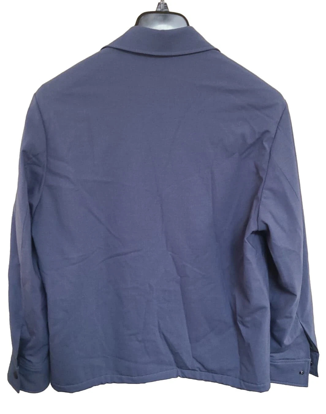 $595 - BOSS Performance Stretch Jacket Overshirt Wool Blend Relaxed - Size 38R