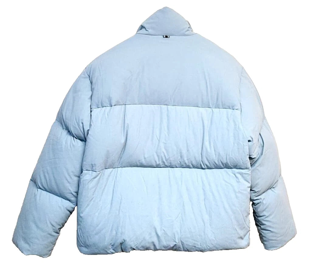 $895 - HUGO BOSS Real Down Puffer Iconic Jacket with Logo - Size 38R