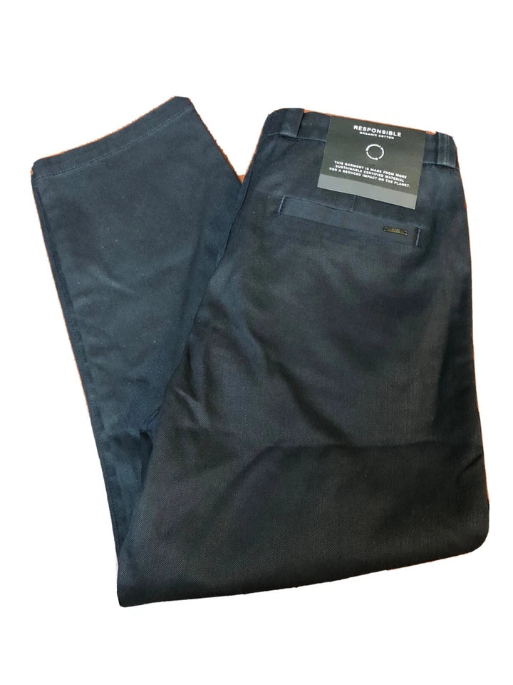 HUGO BOSS Casual Chino Pants w Pleats Relaxed Fit in Cotton - Size 33 x 32